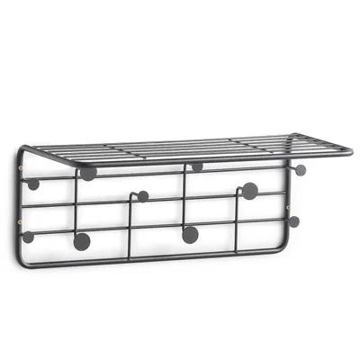 Produktbild von Zeller-Black Wandhalter, Metall, 51,4x24x21 cm, schwarz