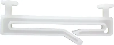 Produktbild von rewagi 20 Stück Schlaufengleiter mit Schlitz - 50mm Gardinengleiter,Vorhang weiß
