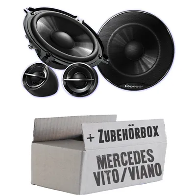 Produktbild von Mercedes Vito Viano W639 Front Heck - Pioneer TS-G133Ci - 13cm Lautsprechersystem - Einbauset