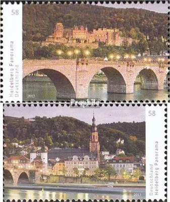 Produktbild von Briefmarken BRD (BR.Deutschland) 2013 Mi 3028-3029 (kompl.Ausg.) gestempelt Deutschlands Panoramen