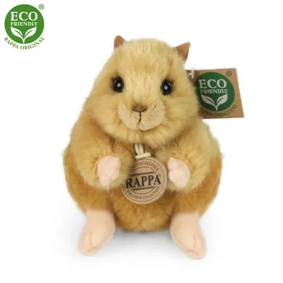 Obrázek produktu pro Rappa Plyšový křeček zlatý 16 cm ECO-FRIENDLY
