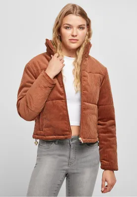 Obrázok produktu pre Urban Classics Dámska zimná bunda z manšestru Toffee-M