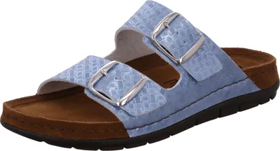 Produktbild von Rohde 5862 Rodigo Damen Schuhe Pantoletten Clogs, Größe:35 EU, Farbe:Blau