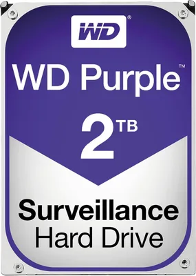 Produktbild von WD Purple 2TB SATA 6 Gb/s 3.5", 64MB Cache