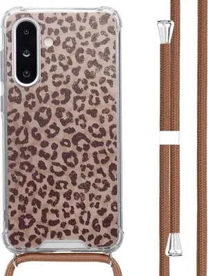 Image de étui design imoshion avec cordon pour le Samsung Galaxy A36 - Leopard Mood