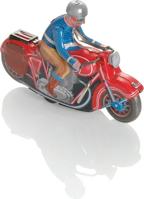 Imagen del producto de Caja de refuerzo para motocicleta, modelo 1. Motocicleta metálica, modelo 1