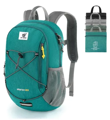 Immagine prodotto di Zaino pieghevole da 20 litri, leggero, ideale per escursioni e viaggi. Borsa da viaggio per uomo e donna