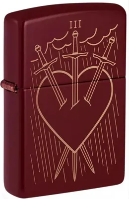 Produktbild von ZIPPO Feuerzeug HEART AND SWORD 60007475