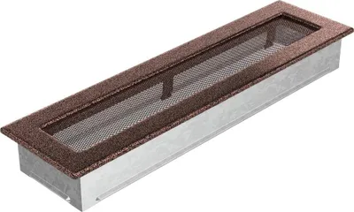 Zdjęcie produktu dla Kratka wentylacyjna kominkowa 11x42 miedziana