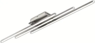 A modern LED ceiling light with multiple linear light bars.