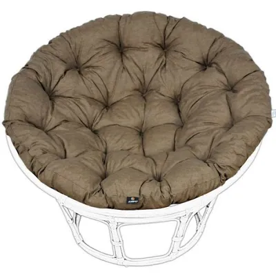 Immagine prodotto di AMPO Cuscino per seduta Papasan in rattan per sedia sospesa, altalena a uovo sospesa 130 cm