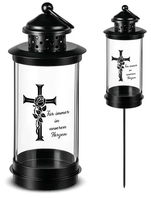 Immagine prodotto di Solidchoice - Lampada da giardino resistente alle intemperie, con picchetto da terra e due adesivi