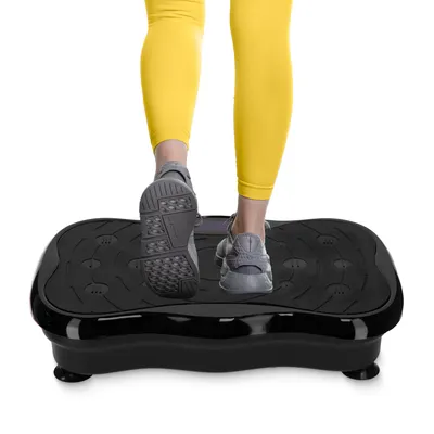 Produktbild von 4FIZJO Vibrationsplatte ULTRA+, Bluetooth, LCD, für Ganzkörpertraining, schwarz
