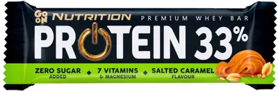 Obrázok produktu pre Proteínová tyčinka Go On, slaný karamel a orechy, 50 g