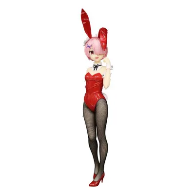 Obrázok produktu pre Furyu Re:Zero BiCute Bunnies PVC soška Ram Red Color Ver. 29 cm