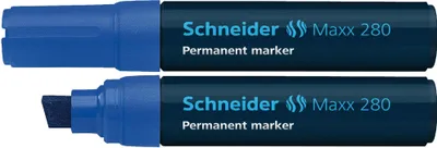 Produktbild von Schneider Permanentmarker Maxx 280 128003 4+12mm blau