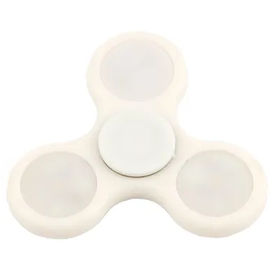 Produktbild von FunTomia Spiel FunTomia Fidget Spinner Tri Spinner Finger Hand LED Kugellager
