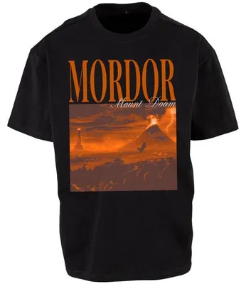 Produktbild von Der Herr der Ringe T-Shirt Herren Mordor Mount Doom schwarz L