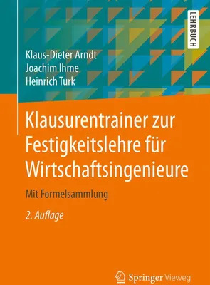 Produktbild von Klausurentrainer zur Festigkeitslehre für Wirtschaftsingenieure