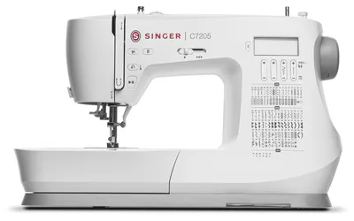 Produktbild von Singer Elektronische Nähmaschine C7205 mit 200 Sticharten, 417 Programmen, automatischem Nadeleinfädler und Freiarm