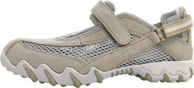 Produktbild von Allrounder Sneaker Niro 27/06, Velourleder mit offenem Mesh, Beige, Fußbett zum Wechseln 37