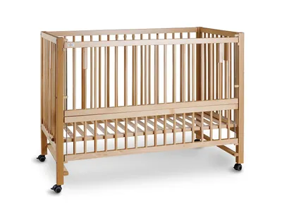 Produktbild von tiSsi Beistellbett/Kinderbett HAJO Buche 120x60 cm natur