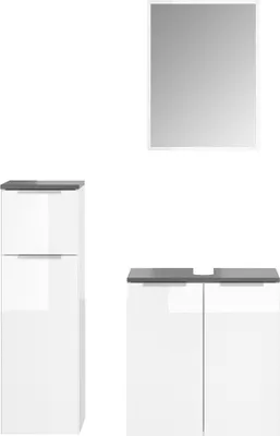 Produktbild von Badmöbel-Set Vicco Otis Weiß 3 Teile, Model 30128