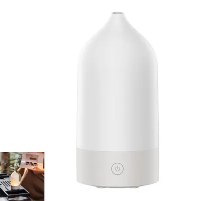 Produktbild von Aromatherapie-Diffusor, 120ml Diffusor für ätherische Öle, Luftbefeuchter, elektrische Aromalampe, warmweißes Licht, geeignet für Home-Office,Yoga