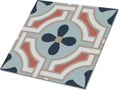 Produktbild von Selbstklebende Platten 30x30 cm Wandpaneele 9 Stück im Set Wanddeko - Blumenmuster