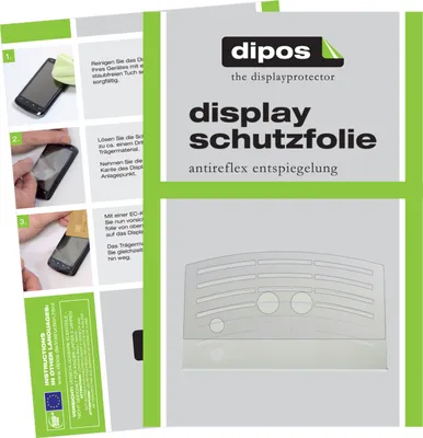 Produktbild von 2x Schutzfolie für Melitta Caffeo Solo E950 Tropfblech matt Displayschutzfolie