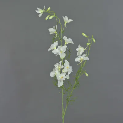 Produktbild von artplants.de Kunst Rittersporn LUCHANA, weiß, 95cm - Deko Kunstzweig