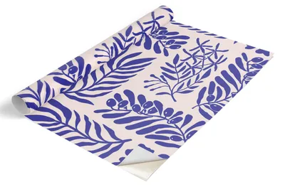Obrázek produktu pro Fólie na nábytek Tulup – samolepicí fólie na nábytek – samolepicí fólie 75 x 150 cm – fólie na skříně – fólie na nábytek – fólie do kuchyně – voděodolná – omyvatelná – samolepicí – bez vzduchových bublin – botanické vzory
