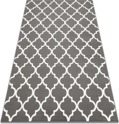 Produktbild von Teppich BCF Morad TRELIS Marokkanisches Spalier - anthrazit, grau Grau 300x400 cm