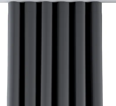Produktbild von Dekoria Wellenvorhang, anthrazit, 54 x 100 cm