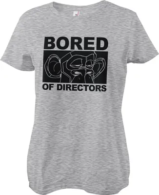 Produktbild von Bored Eyes Girly Tee - Large - HeatherGrey