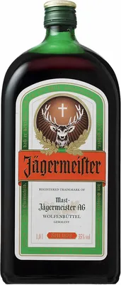 Produktbild von Jägermeister Likör Kräuterlikör 1l (35% Vol) -[Enthält Sulfite]