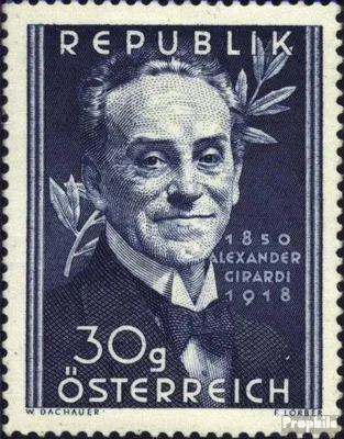 Produktbild von Briefmarken Österreich 1950 Mi 958 (kompl.Ausg.) postfrisch Girardi