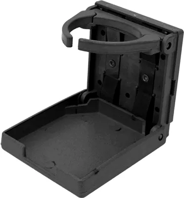 Produktbild von 2 Stück faltbarer Getränkehalter, wasserdicht, leicht zu reinigen, rechtwinklige Auto-Wasserflasche für Wohnmobil, Wohnmobil, SUV, Schwarz