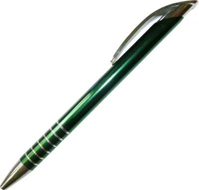 Produktbild von Kugelschreiber aus Metall / im eleganten Design / Farbe: grün