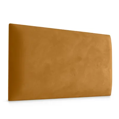 Produktbild von Muralo Polsterpaneel WANDKISSEN Wandpolster Bettkopfteil Wandpaneel Gelb 50 cm x 30 cm