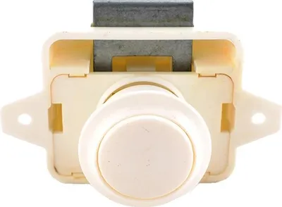 Obrázok produktu pre Tlakový zámok, veľkosť 26 mm, odolná plastová konštrukcia, BIELA
