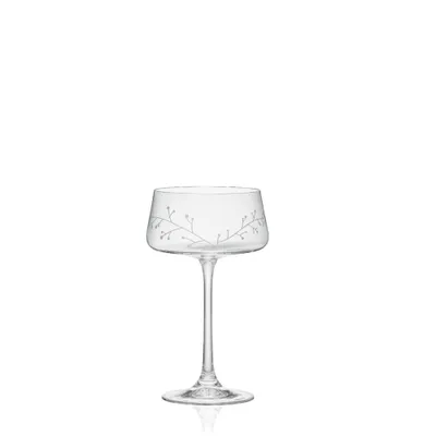 Produktbild von Crystalex Sektschalen „Frozen“ 2er-Set – 220 ml – klare Kristallglas-Sektgläser – elegant & hochwertig