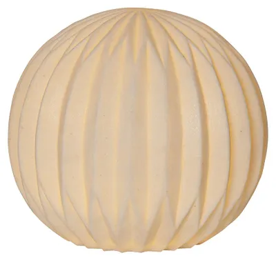 Produktbild von LED Outdoor-Leuchte ,Sandy', Leuchtkugel aus Sandstein, weiß, Ø 30cm