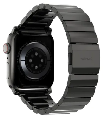 Zdjęcie produktu dla Nomad, pasek V2 do Apple Watch 1-9 i SE 42-44-45 mm, ciemnoszary