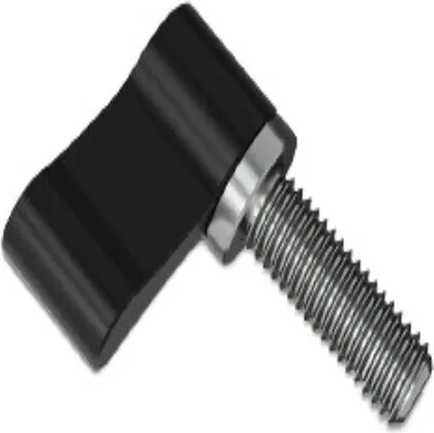 Obrázek produktu pro INF 1/4 Nastavitelný typ L Ruční utažení pojistné rukojeti Šroubovací knoflík Černá 17 mm