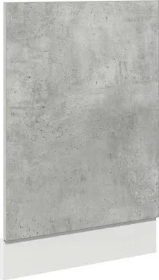 Produktbild von vidaXL Geschirrspülerblende Lyon Betongrau 45x3x67 cm