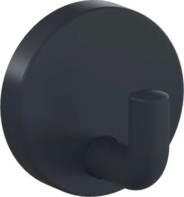 Produktbild von Einzelhaken 477.90B010 einfach A.45mm PA 92 grau ma D.50mm HEWI