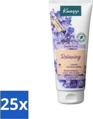 Produktbild von Kneipp - Duschpeeling - Entspannend - Lavendel - Blumiger Duft - 200 ml - Vorteilspack - 25 Stücke