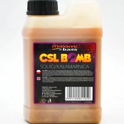 Zdjęcie produktu dla Liquid Dodatek Zanętowy Karpiowy Massive Baits Csl Boomb Squid 1L