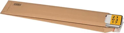 Produktbild von 25x Versandtaschen für KFZ-Kennzeichen 140x590mm bis Höhe 50mm